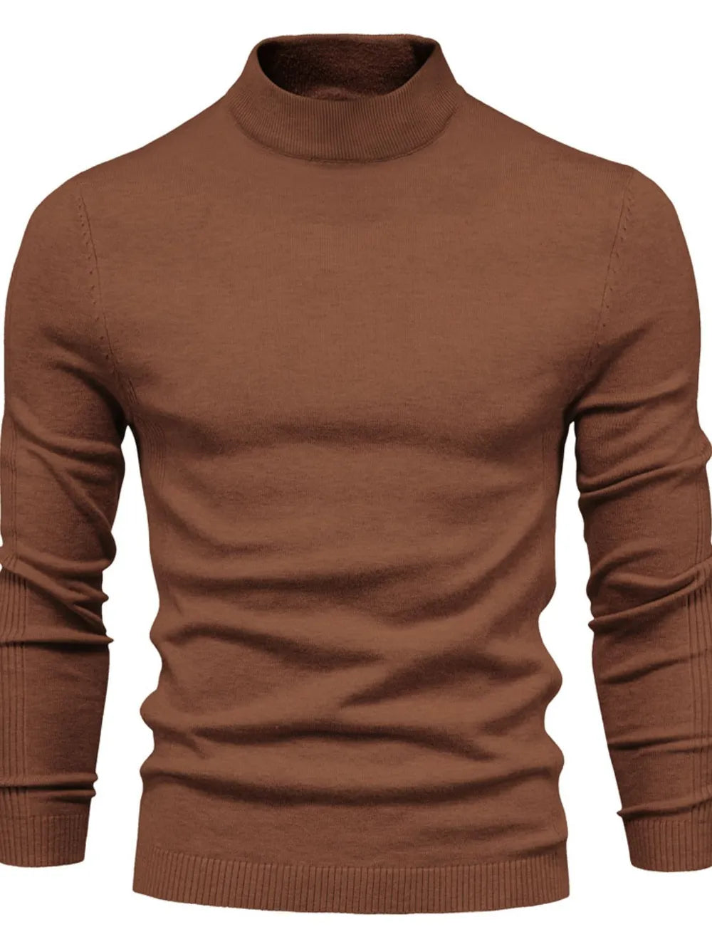 Mock Neck Long Sleeve Top