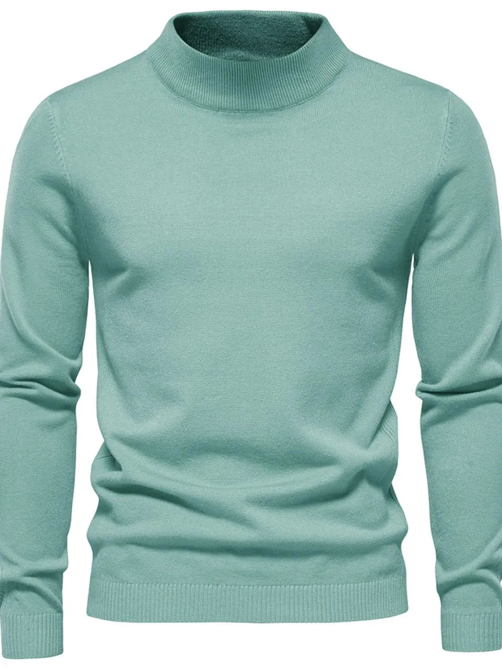 Mock Neck Long Sleeve Top