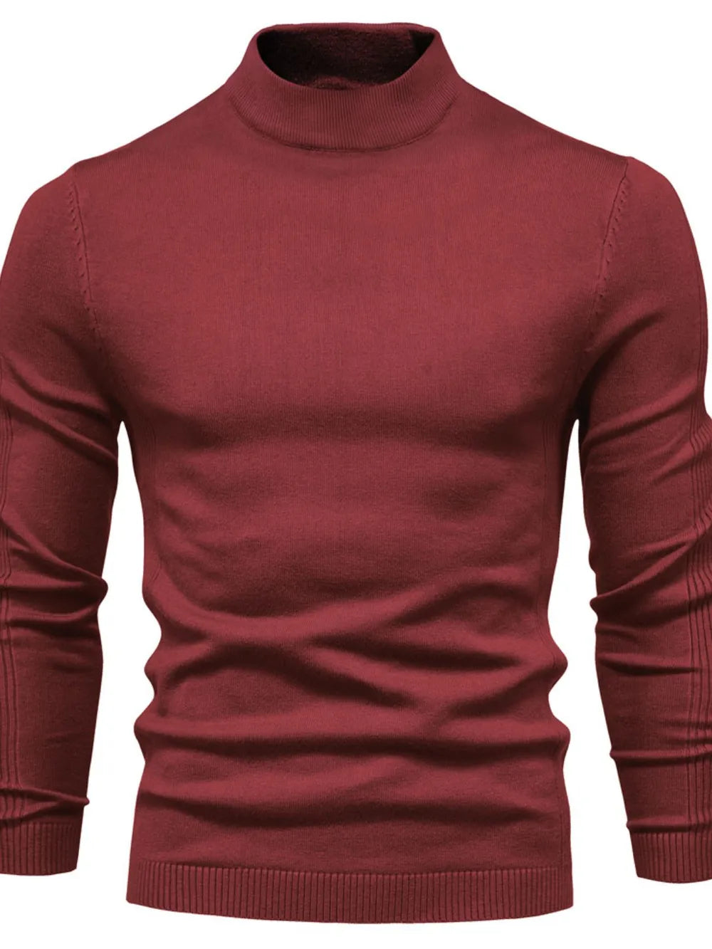 Mock Neck Long Sleeve Top