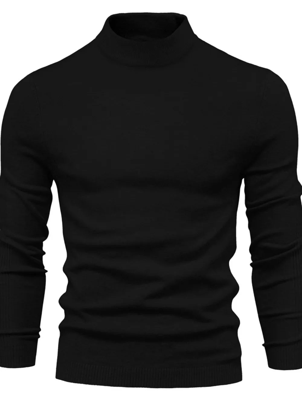 Mock Neck Long Sleeve Top
