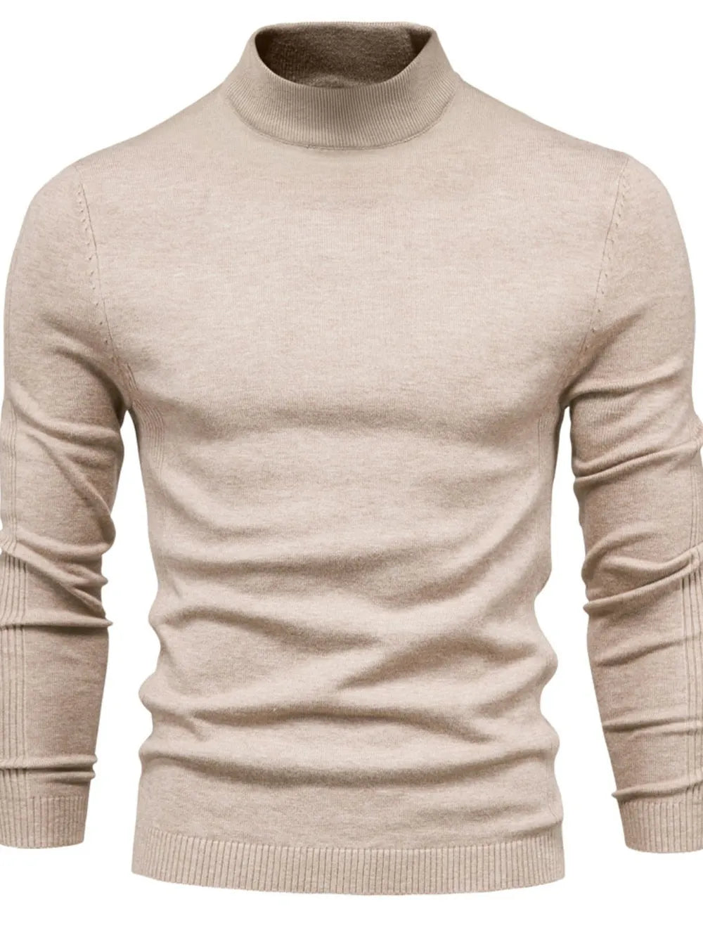 Mock Neck Long Sleeve Top