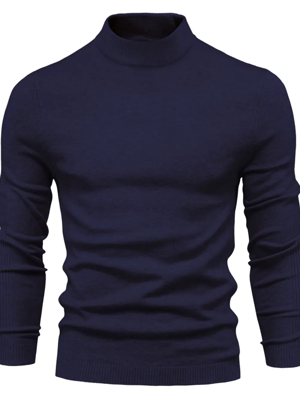 Mock Neck Long Sleeve Top
