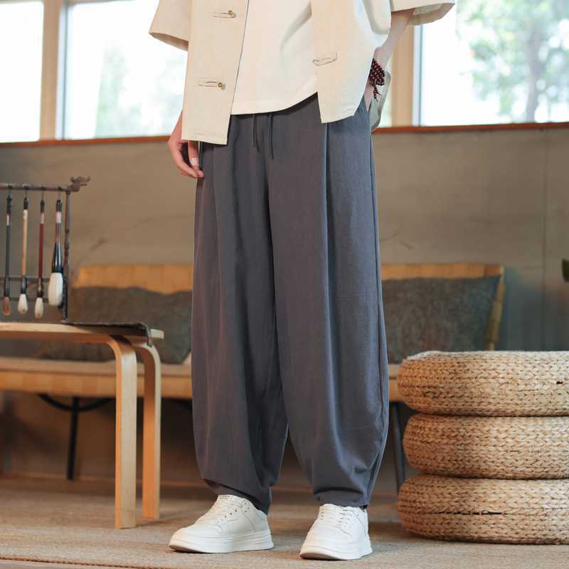 Retro Tapered Casual Pants