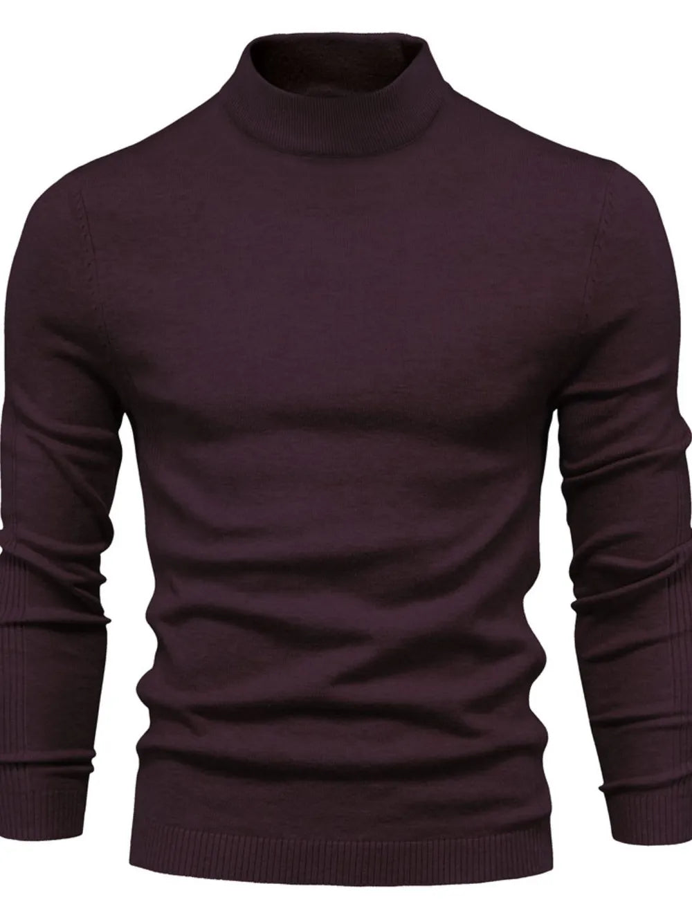 Mock Neck Long Sleeve Top