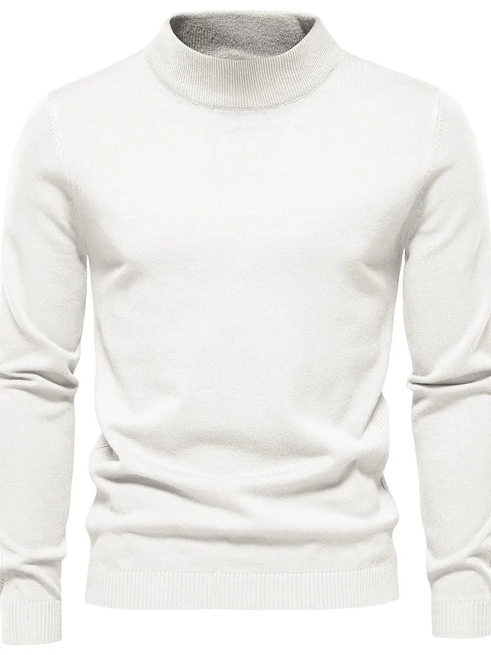 Mock Neck Long Sleeve Top