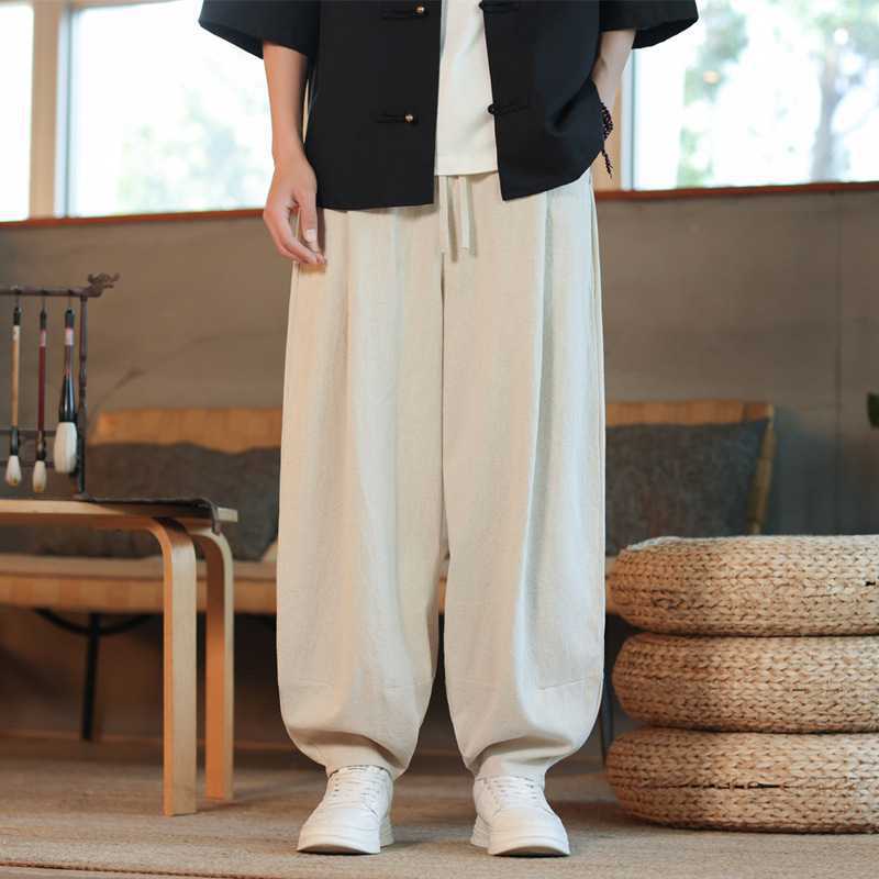 Retro Tapered Casual Pants