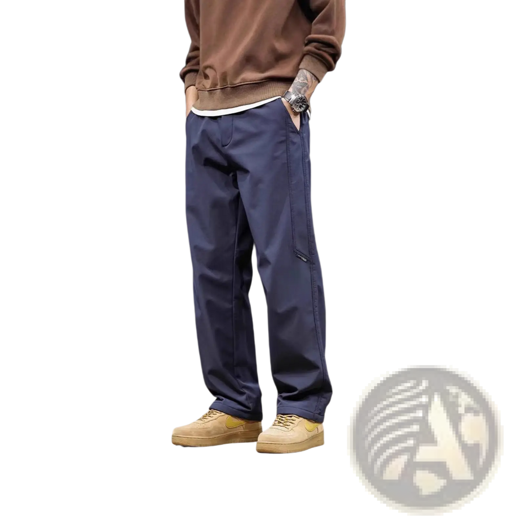 Men's Japanese Retro Wide Leg Cargo Pants