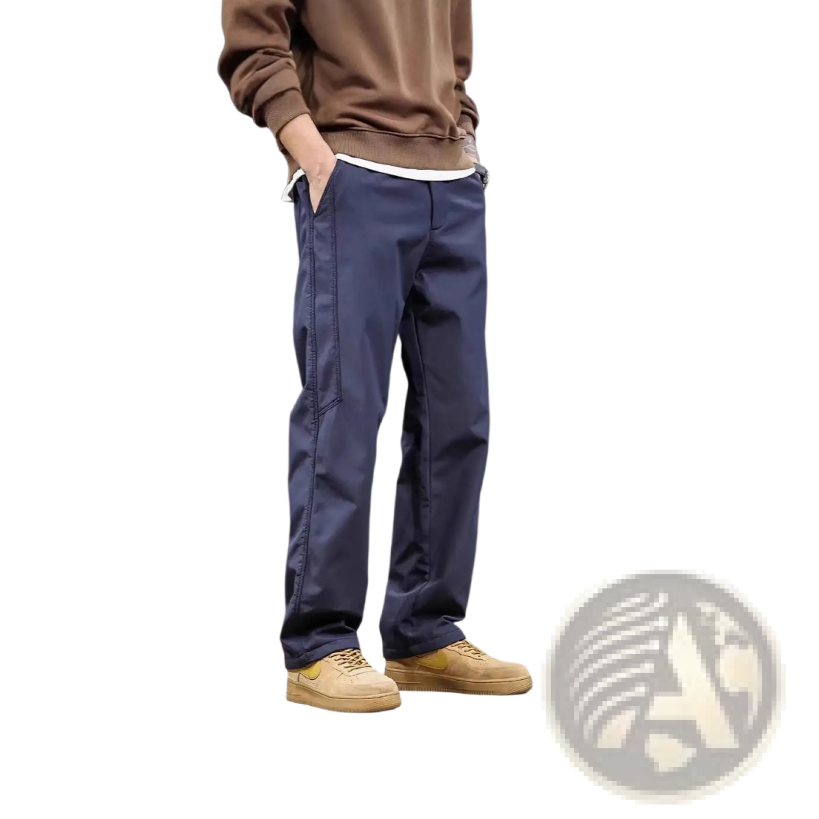 Men's Japanese Retro Wide Leg Cargo Pants