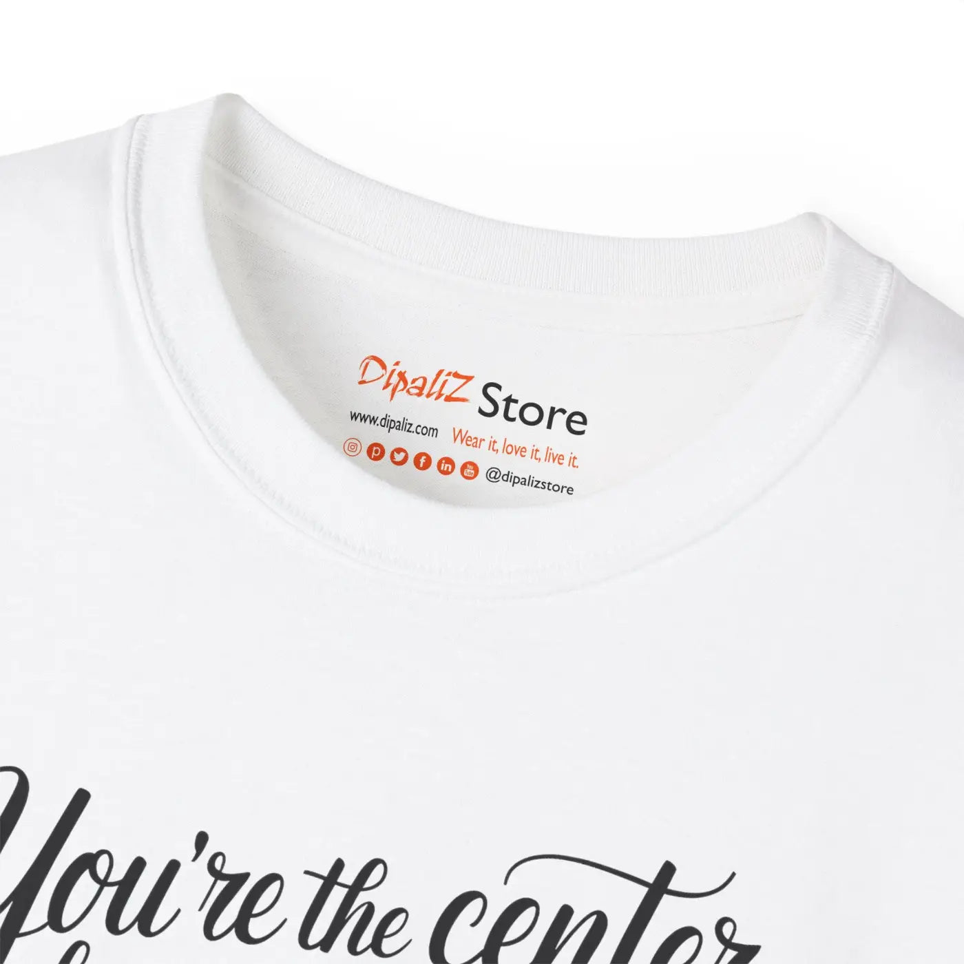 Dipaliz Heart Tee T-shirt – Ultra Cotton Universe Design