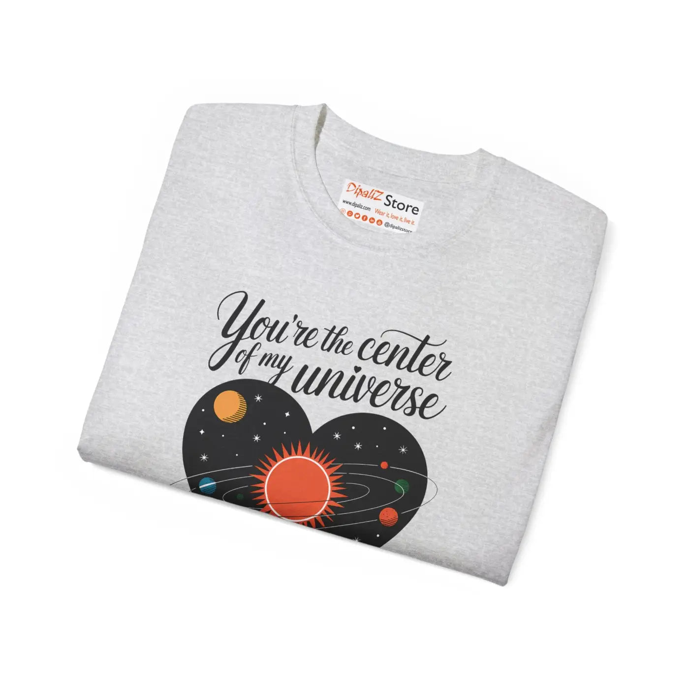 Dipaliz Heart Tee T-shirt – Ultra Cotton Universe Design