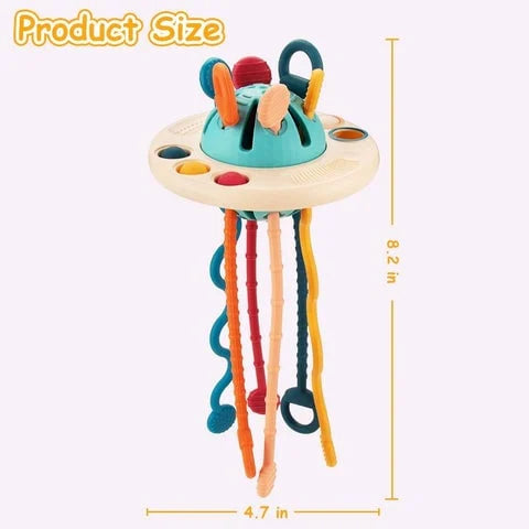 UFO Silicone Pulling Toy - Buy  2 Get EXTRA 5％ OFF