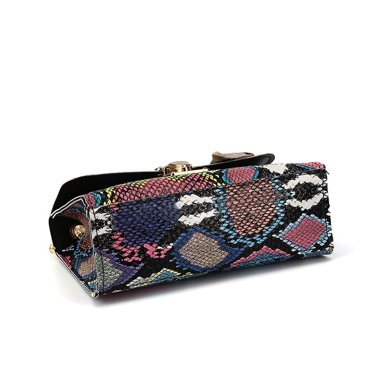 Snake Pattern Handbag
